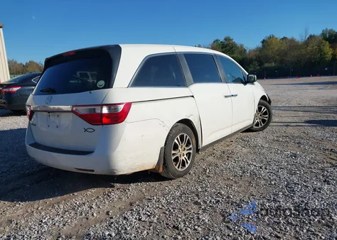 2011 Honda Odyssey Ex-L from USA, damaged, VIN 5FNRL5H69BB054793